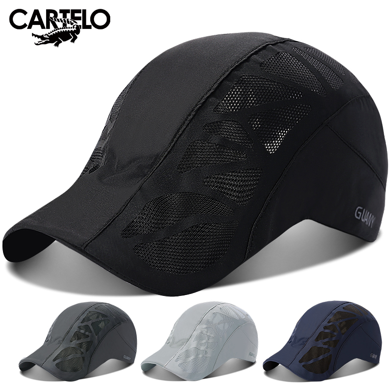 Cardi Music Crocodile Hat Men's Thin Speed Dry Hat Outdoor Casual Summer Sun Protection Sun-Proof Sun Duck Tongue Cap-Taobao