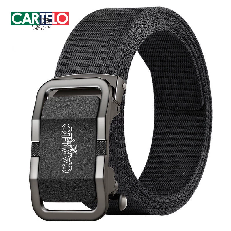 Men's cloth tactics belt, trend jeans, trousers, crocodile