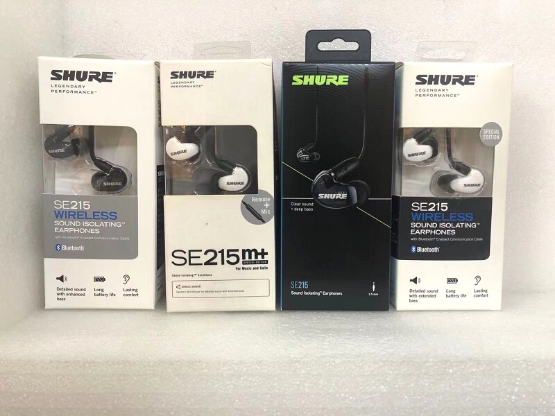 399 ! National Bank! Shure Se215 Shure Se215 New Version of Headphones with Wheat Earplugs