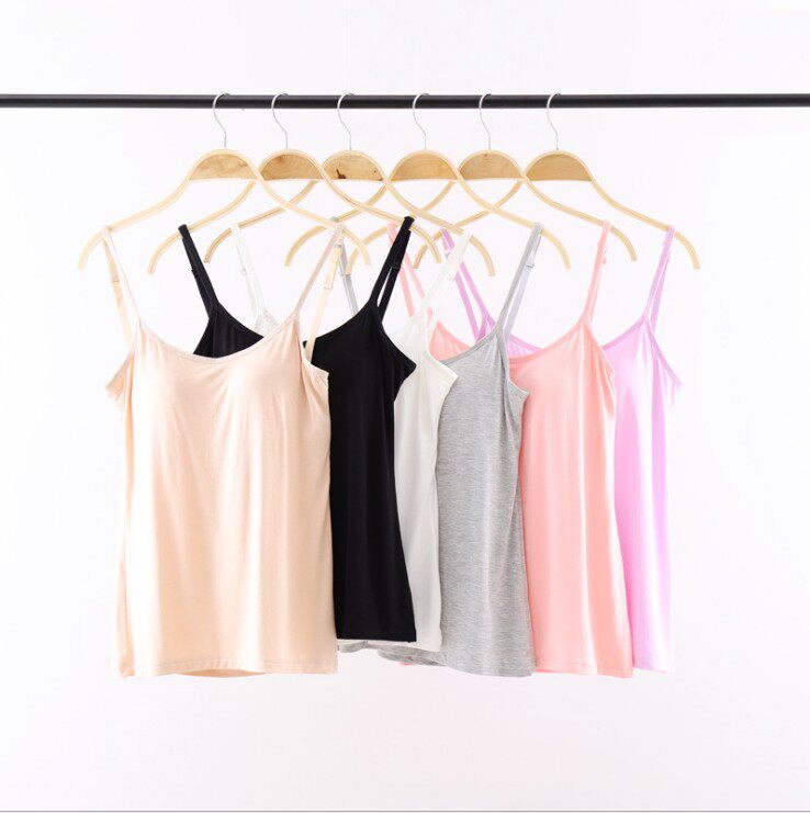 Modern dance practice Maudell harness vest No steel ring with chest cushion one-piece Sexy underfloor sports bra