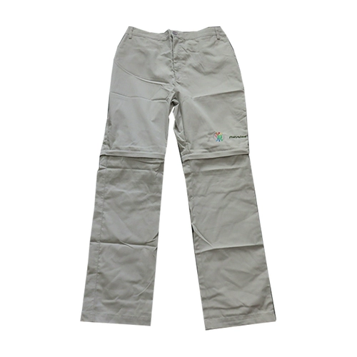 Летние тонкие дышащие съемные штаны для отдыха подходит для мужчин и женщин, свободный прямой крой