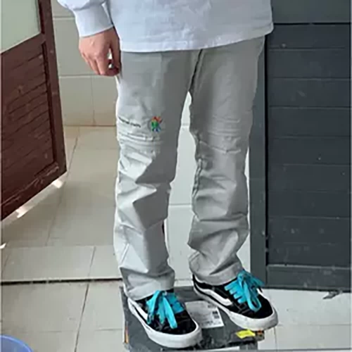 Летние тонкие дышащие съемные штаны для отдыха подходит для мужчин и женщин, свободный прямой крой