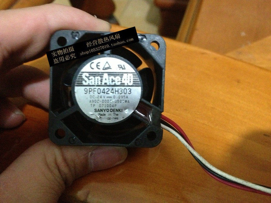 Spot original clothing Sanyo 4028 4028 24V 0095 A 0095 A 9PF0424H303 waterproof heat dissipation fan
