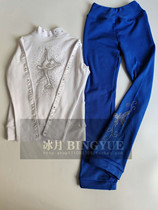 Ice moon custom skating clothing figure skating training set children women skating trousers bag shoes making