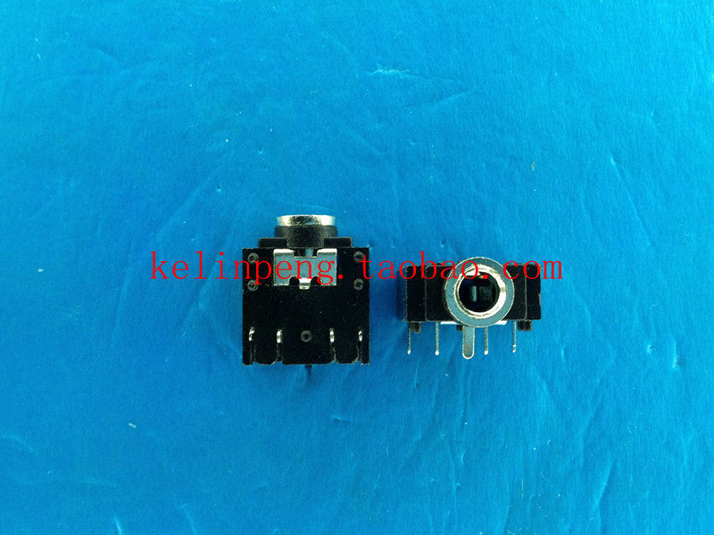 3 5mm Audio Socket Dual Channel Motherboard Black Headphone Socket Headphone Interface 5pin 3F07