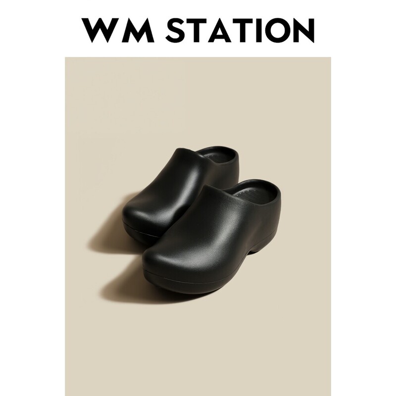 【Wm】Beach Sandals soft sole Unique Design Fashionable Pointed-Toe Thick-Soled Closed-Toe Slippers for Women 【Wm】Beach Sandals soft sole Unique Design Fashionable Pointed-Toe Thick-Soled Closed-Toe Slippers for Women