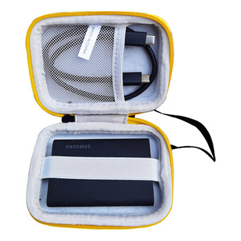 Suitable for Samsung T9 Mobile Solid-State Drive Hard Storage Bag T7 Shield Ssd Hard Drive Mini Shockproof Bag