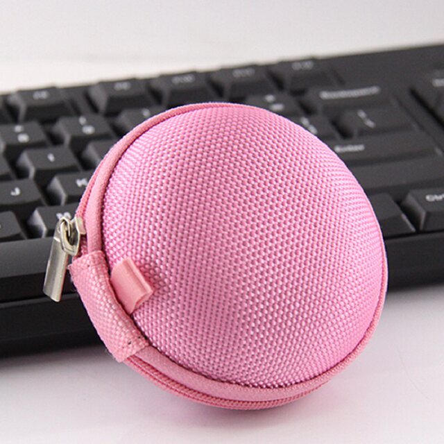 Wired Headphone Cosmetics Bag Charger Data Cable Storage Box Cute Little Coin Purse Mini Digital Cosmetics Bag