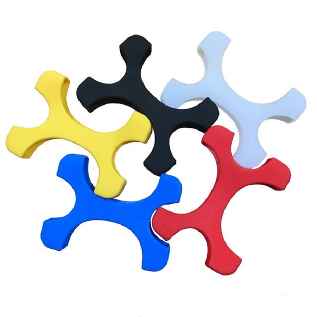 2.5inch Mobile Hard Drive Silicone Case X-Shaped Protective Case Anti-Drop and Shockproof Bag Wd Western Digital Toshiba Hard Drive Bag