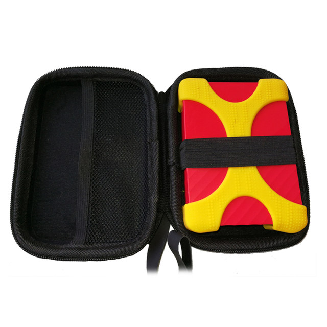 2.5inch Mobile Hard Drive Bag Cosmetics Bag Silicone Protective Cover Western Digital 1T2T4T5T Seagate Toshiba Hard Drive Bag