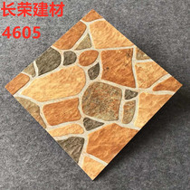 American terrace floor tiles 400x400 outdoor anti-freezing and anti-cracking garden tiles courtyard balcony cobblestone antique tiles