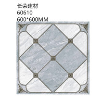 Modern hornflower antique brick 600x600 living room non-slip floor tiles matte surface balcony kitchen bathroom gray brick