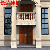European style Roman column tile Villa exterior wall tile window line rural wall corner Pillar tile imitation marble