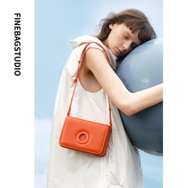 Finebagstudio Spring 2022 New Slanted Satchel small square bag original small crowddesign minimalist fashion 100 hitch