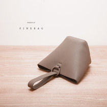 2021 new trendy leather bucket bag female messenger bag western style retro style simple fashion all-match ins light luxury