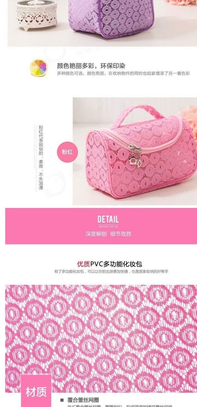 Đàn ông và phụ nữ rửa túi dễ thương rửa hộp lưu trữ túi du lịch túi đơn giản gia đình lưu trữ bộ túi chống thấm nước hộp đựng đồ trang điểm bằng gỗ