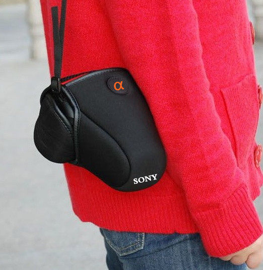 Sony micro monocular camera reverse camera bag bag A7S A7R2 A7R3 A7RM2 M3 A99 A68 camera soft bag