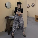 Комплект для беременных, модная летняя одежда, шифоновый комбинезон, тонкие штаны, оверсайз