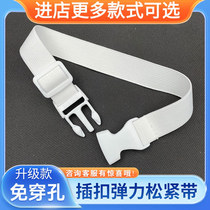 Insérer Buckle Elastic Flex Wide Snap Binding Strap Tie Rope Loincloth Containing réglable Row Lee Purse Strap Strapping Tape