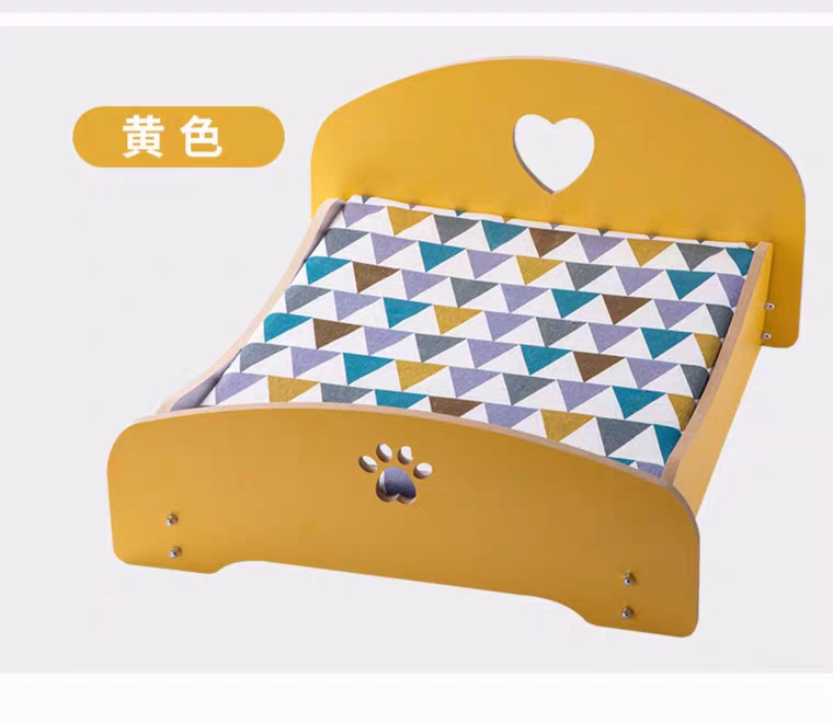 Mèo đỏ rác chó giường bốn mùa phổ quát chó nhỏ Teddy gấu gỗ mèo xả rác tổ yến để gửi chó mat có thể tháo rời và có thể giặt - Cat / Dog hàng ngày Neccessities bát ăn cho chó con