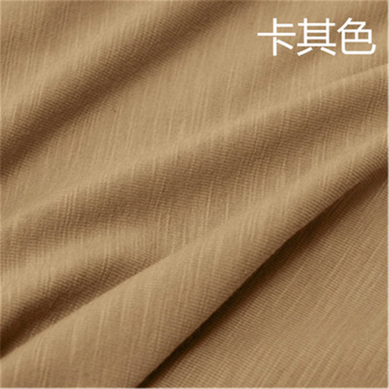 Spandex co giãn Lycra đan áo bó sát cotton siêu mỏng vải mềm cotton áo thun đồ ngủ vải thể thao - Vải vải tự làm vải cvc