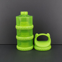 Newborn Milk Powder Box Triple Independent Use Food Grade PP Baby Coveting Seal Tank Split Box Portable Out