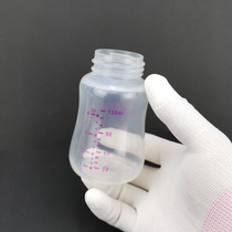 Stock clearance 120ml standard caliber plastic bottle body single sale anti-drop baby drinking water replacement accessories 1