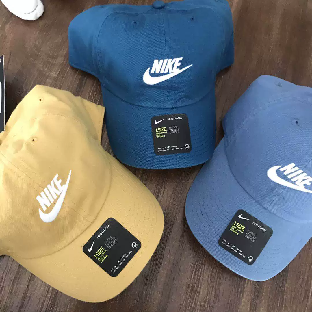 Nike, summer baseball cap, hat for men and women, (Physicals)