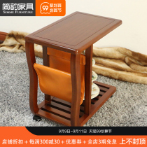 Jianyun full solid wood bed a few sofas a few teak moving corners a few golden grapefruit wooden furniture sofa table