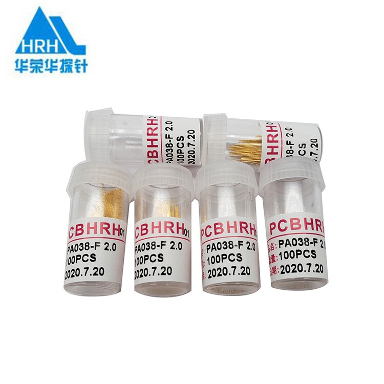 热卖 0.38mm烧录华荣测试针 PA038-F1 小四爪梅花头 探针总长15MM