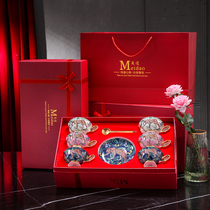 Medau European-style bone porcelain coffee cup Coffee with upscale delicate wedding gift Inform tea set for afternoon tea tea set