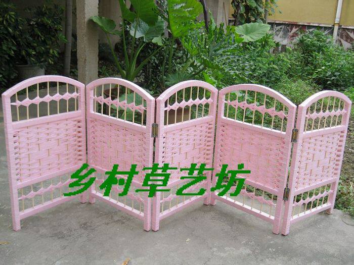 ширма 折屏隔断玄关试衣间办公幼儿园区域小屏风宠物围栏栅栏 Other