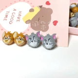 Кремовый чехол для телефона, кукла, туфли с аксессуарами, кошки-мышки, «сделай сам»