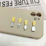 Посуда, кремовый чехол для телефона, аксессуары, туфли, «сделай сам»