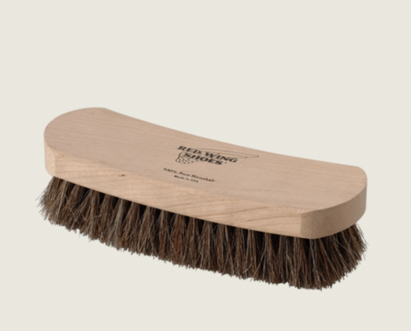 Domestic In-Stock Red Wing Original Wooden Handle Cleaning Brush Horsehair Brush Domestic In-Stock Red Wing Original Wooden Handle Cleaning Brush Horsehair Brush
