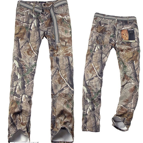 Камуфляжные джинсовые износостойкие штаны