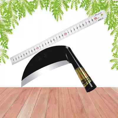 Hot sale Long-handled thickened agricultural knife plus long mowing sickle mowing knife Wood chopping knife Grass chopping knife Long-handled mountain chopping knife