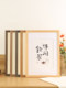 Wooden photo frame wall hanging a4 mounted picture frame empty frame a3 oil painting 8K open 4k sketch poster puzzle outer frame customization