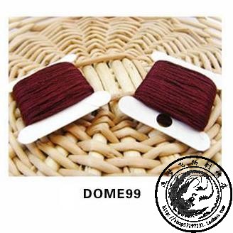 South Korean DOME cross stitch embroidery thread special colour line plate line 99 deep red