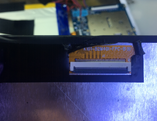 K101-B2M40I-FPC-B display B2M401 inner screen K101-IM2BA02-C LCD screen touch screen