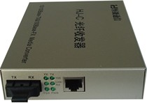 Optical fiber transceiver desktop 10 100M full duplex) half duplex and rate adaptive carrier grade