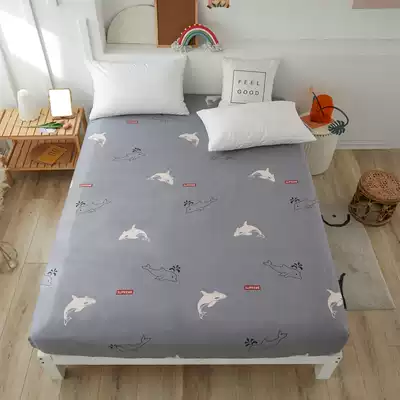 Nordic cotton bed bag single Simmons dust-proof bed mattress cover non-slip all-inclusive bed cover cotton cover