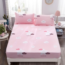 Pure cotton bed hat single piece Simmons dust-proof cover mattress cover non-slip all-inclusive bed cover cotton cover custom-made