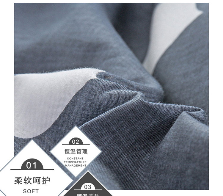 Chăn bông đơn mảnh 150x180x200cm Bông đơn chăn đôi 7x7 tùy chỉnh 229x230x230 chăn phao rẻ	