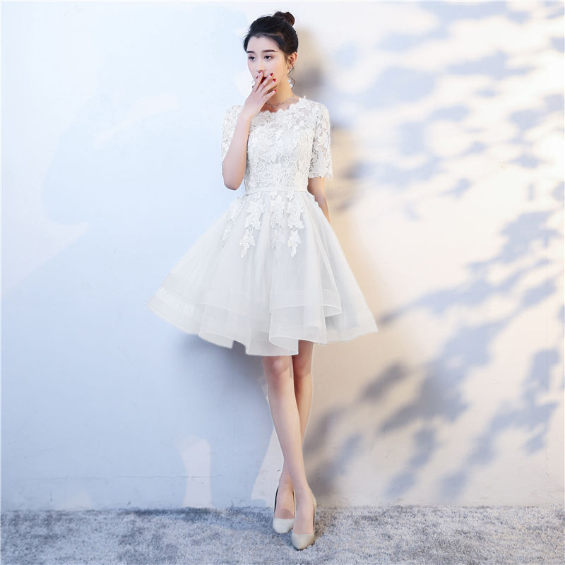  XXL+White mini-skirt  
