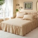 Hamid Mir váy cotton giường bông cộng với bông dày bedspread giường bông vải áo khoác Hàn Quốc phiên bản của trang bìa bụi tùy chỉnh - Váy Petti