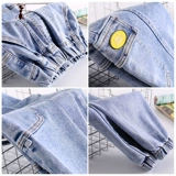 Детские весенние осенние джинсы для мальчиков, штаны, 2021 года, подходит для подростков, в западном стиле