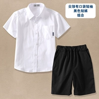 Верхний воротник имеет карман+черные шорты