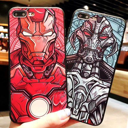 复仇者联盟iphone xs max手机壳漫威dc软ipho