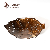 Coconut Tree Wood Coconut Shell Hainan Ванная Комната Soap Box Coconut Coconut Shell Shell Leaf Soap Case 2